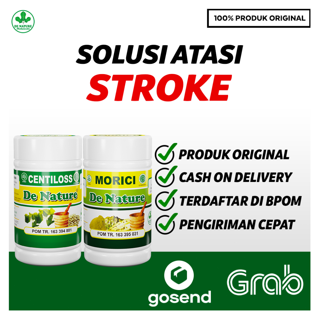 Jual Obat Stroke Struke Struk Strok Sebelah Ringan Iskemik Kebas