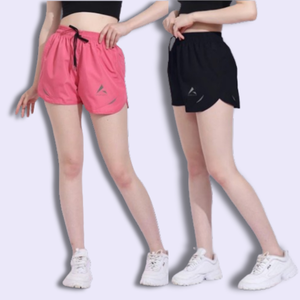 Jual Celana Pendek Hotpants Running Olahraga Pria Wanita Bahan Parasut