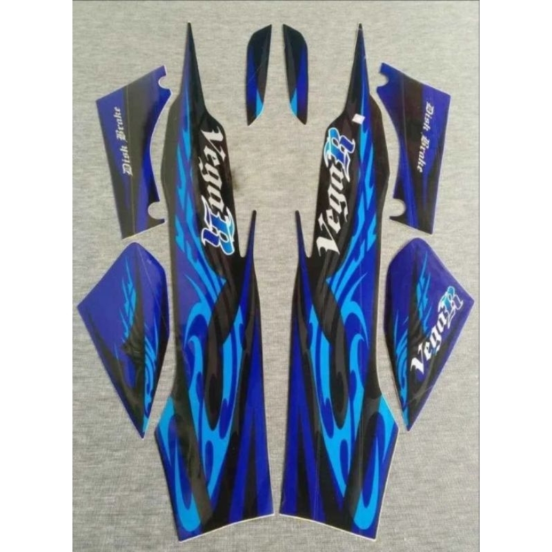 Jual Stiker Body Vega R New Setiker Striping Motor Vega R New Shopee