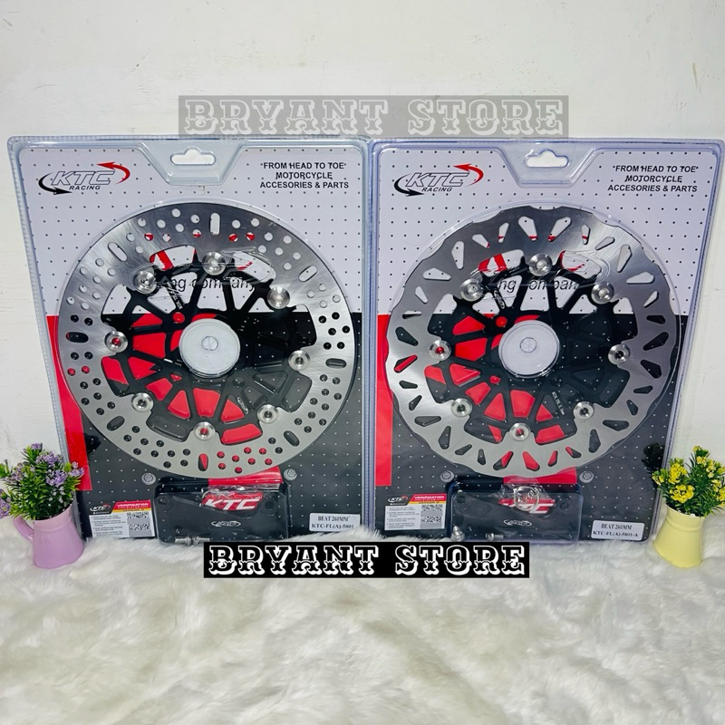 Jual PIRINGAN CAKRAM DEPAN KTC 260MM DISC DISK BRAKE 260 MM BEAT VARIO