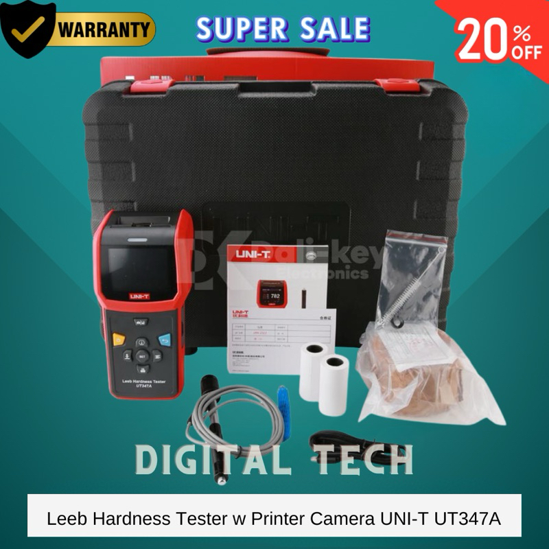 Jual Leeb Hardness Tester W Printer Camera Uni T Ut A Metal Gauge Ut