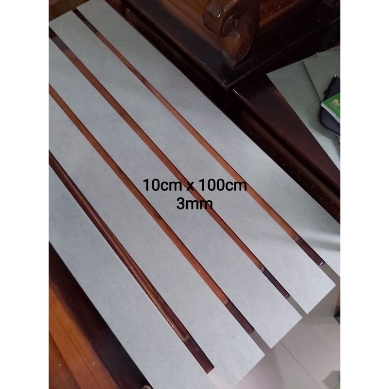 Jual WALL BATTEN HMR Mdf Hijau Ukuran 10cmx 100cm 3mm Shopee Indonesia