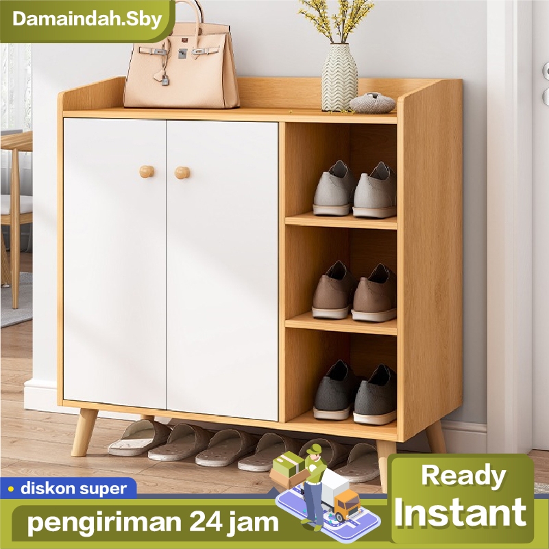 Jual Damaindah Rak Sepatu Minimalis Lemari Serbaguna Lemari Sepatu