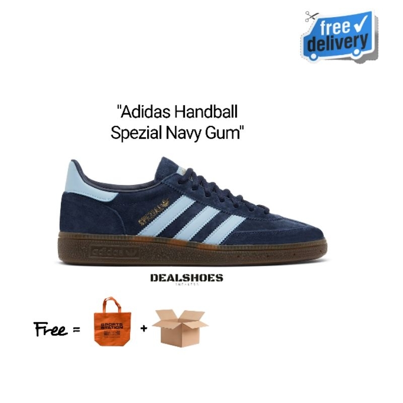 Jual Adidas Handball Spezial Navy Gum Navy Clear Sky Gum Original