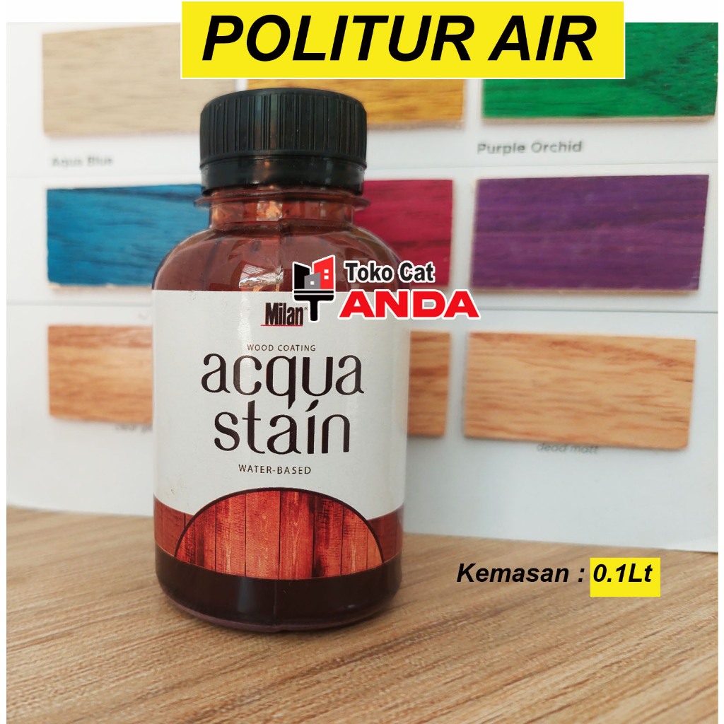 Jual Politur Air Plitur Air 0 1Liter ACQUA STAIN Dari Milan