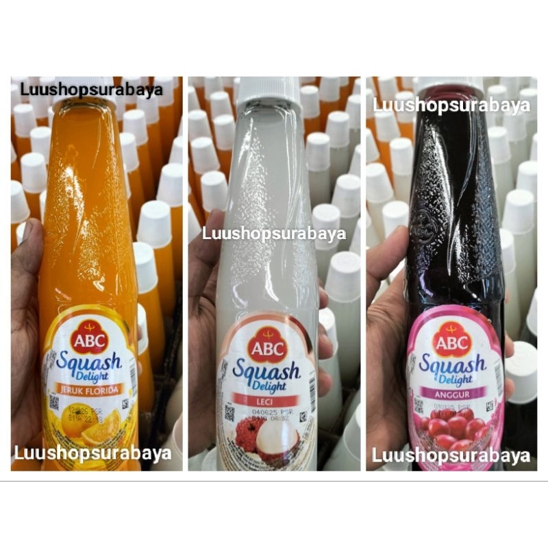 Jual ABC Squash Delight Sirup 450ml Instant Only Shopee Indonesia