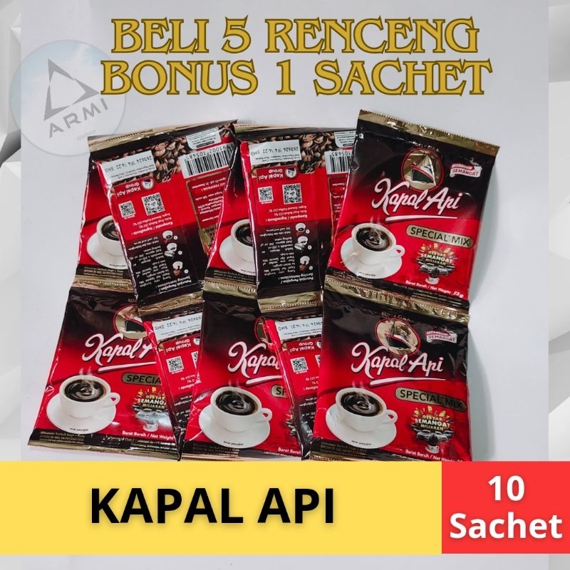 Jual GROSIR KOPI KAPAL API SPESIAL MIX 23 GR MURAH KOPI HITAM KOPI