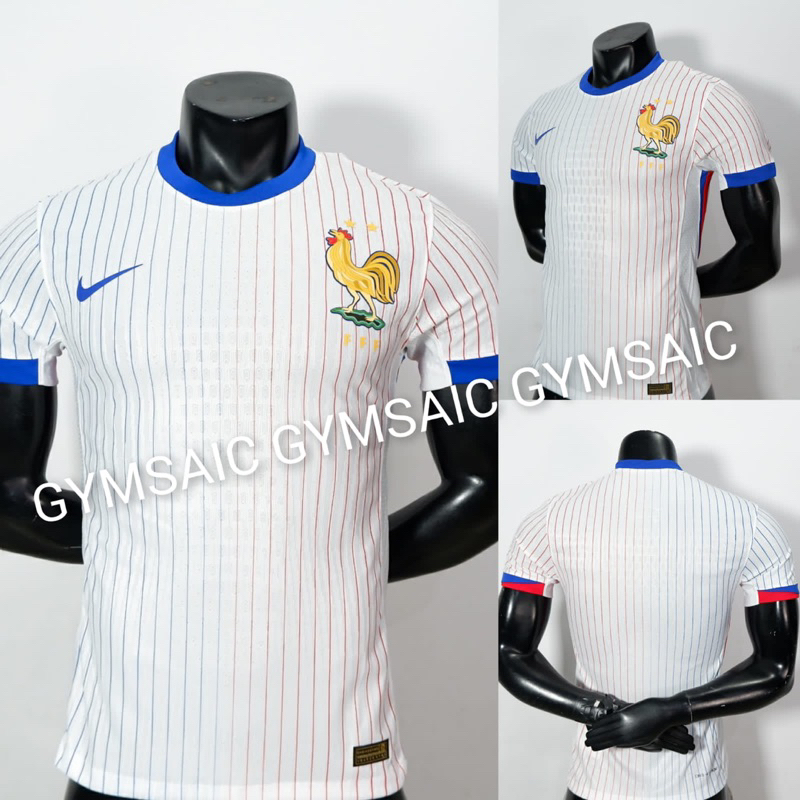 Jual Player Issue Jersey France Away Euro Perancis Putih