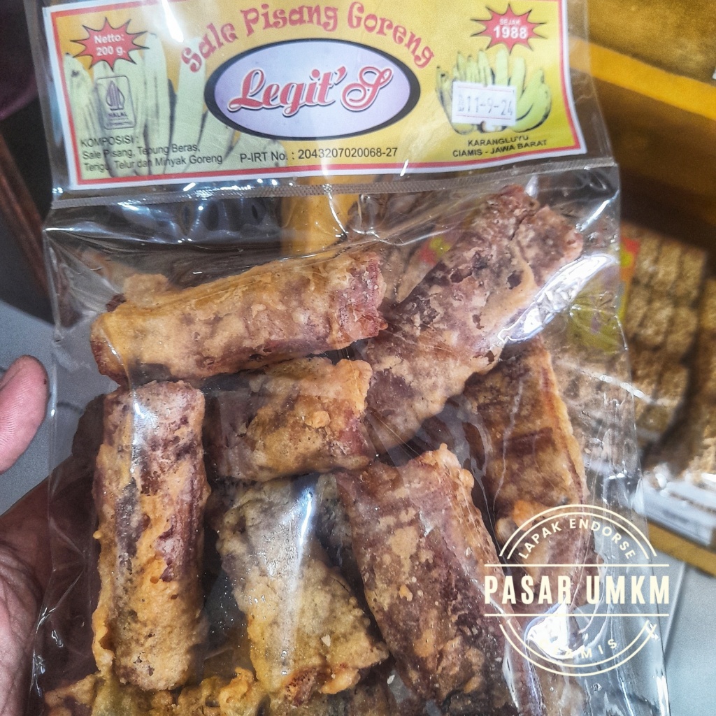 Jual Sale Pisang Gulung Legit S Khas Ciamis 200gr Shopee Indonesia