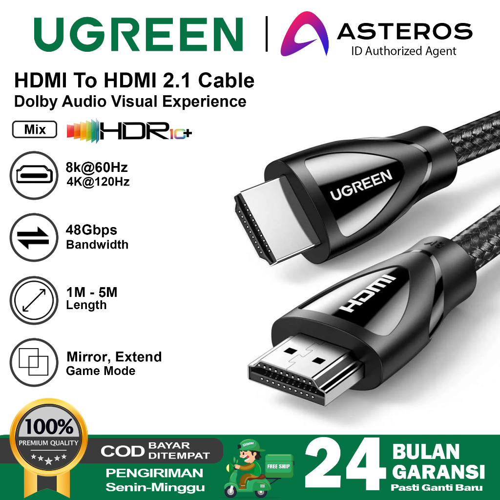 Jual Ugreen Kabel Hdmi K Hz K Hz Gbps Ultra High Speed