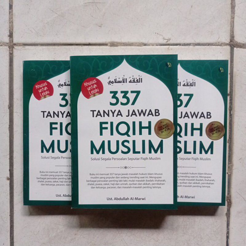 Jual Buku 337 Tanya Jawab Fiqih Muslim By Ust Abdullah Al Marwi