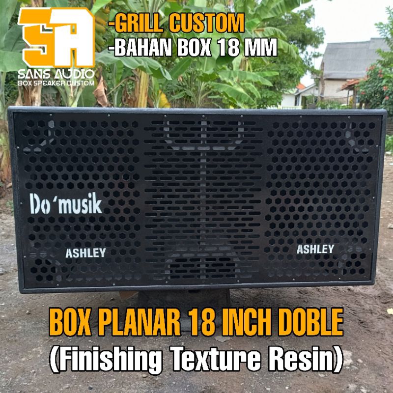 Jual Box Speaker Planar Inch Doble Finishing Shopee Indonesia