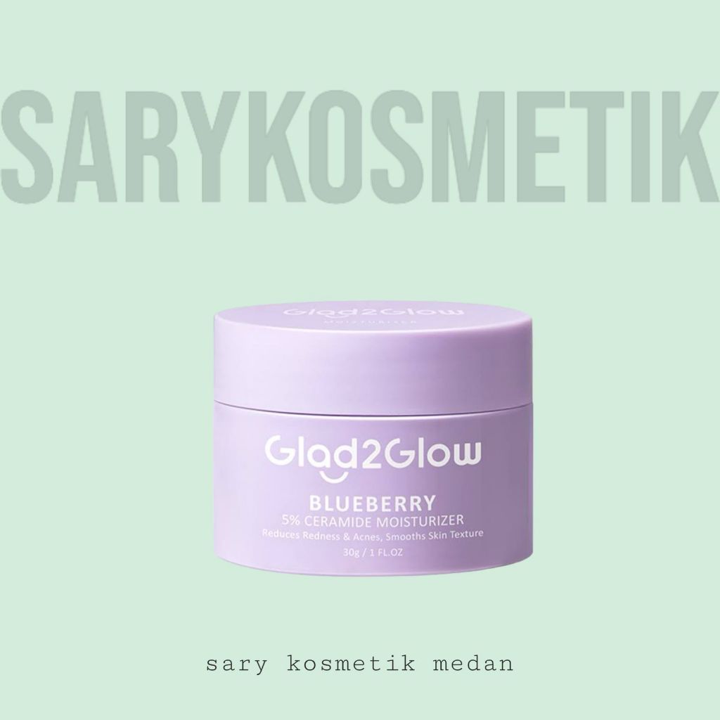 Jual 𝐒𝐀𝐑𝐘𝐊𝐎𝐒𝐌𝐄𝐓𝐈𝐊 UNGU GLAD2GLOW Glad 2 Glow Blueberry 5 Ceramide