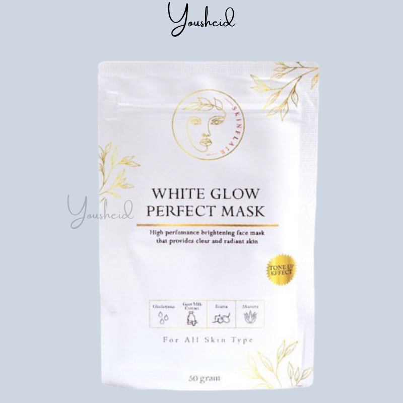 Jual SKINFLAIR White Glow Perfect Mask Powder Mask Skinflair Shopee