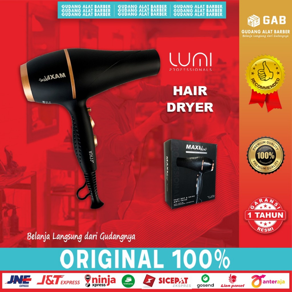 Jual LUMI Maxi Blow Hair Dryer 1000 Watt Alat Pengering Rambut