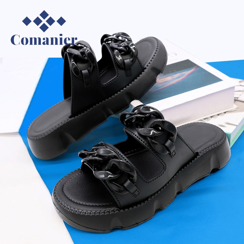 Jual Comanier Sandal Karet Wanita Slip On Sandal Wanita Anti Slip Musim