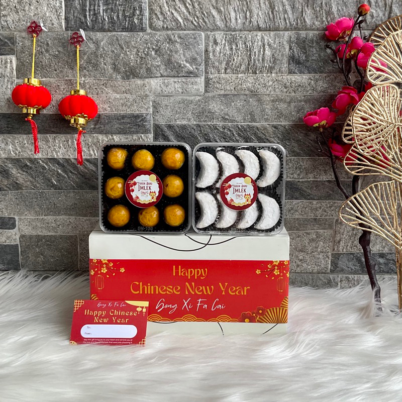 Jual Hampers Kue Kering Imlek Cny Natal Isi Paket Kue Kering Isi