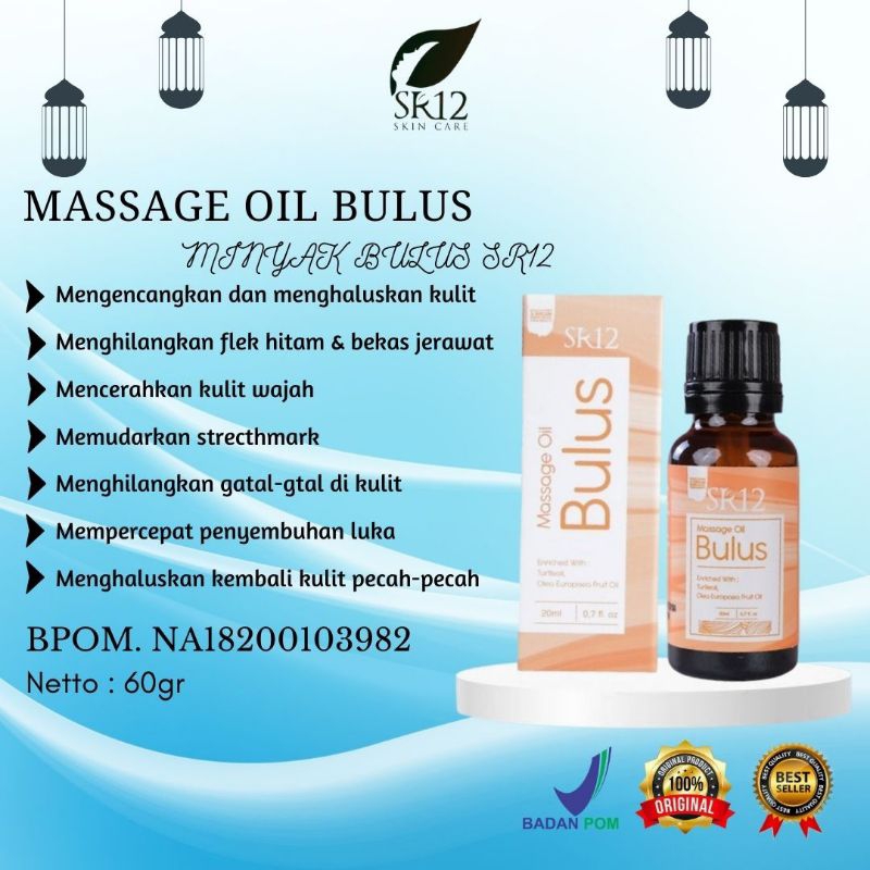 Jual Minyak Bulus SR12 Ampuh Atasi Bekas Luka Pada Kulit Treatment