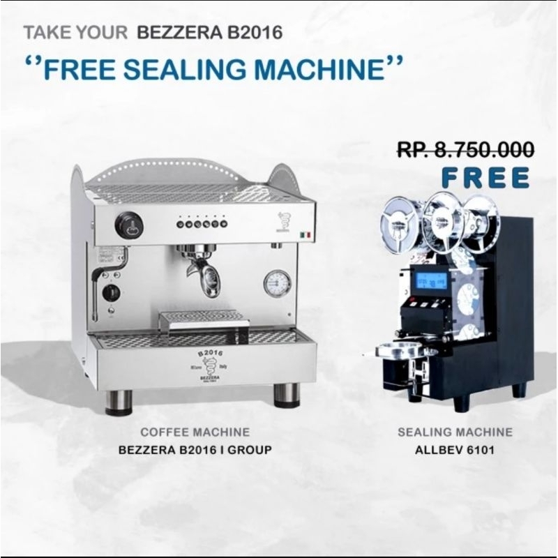 Jual Mesin Kopi Bezzera B Group Espressor Coffee Machine