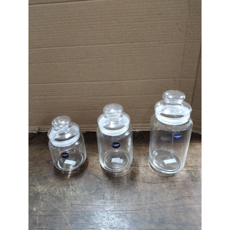 Jual Luminarc Stoples Toples Rondo Glass Club Jar 0 5L 0 75L Dan 1L