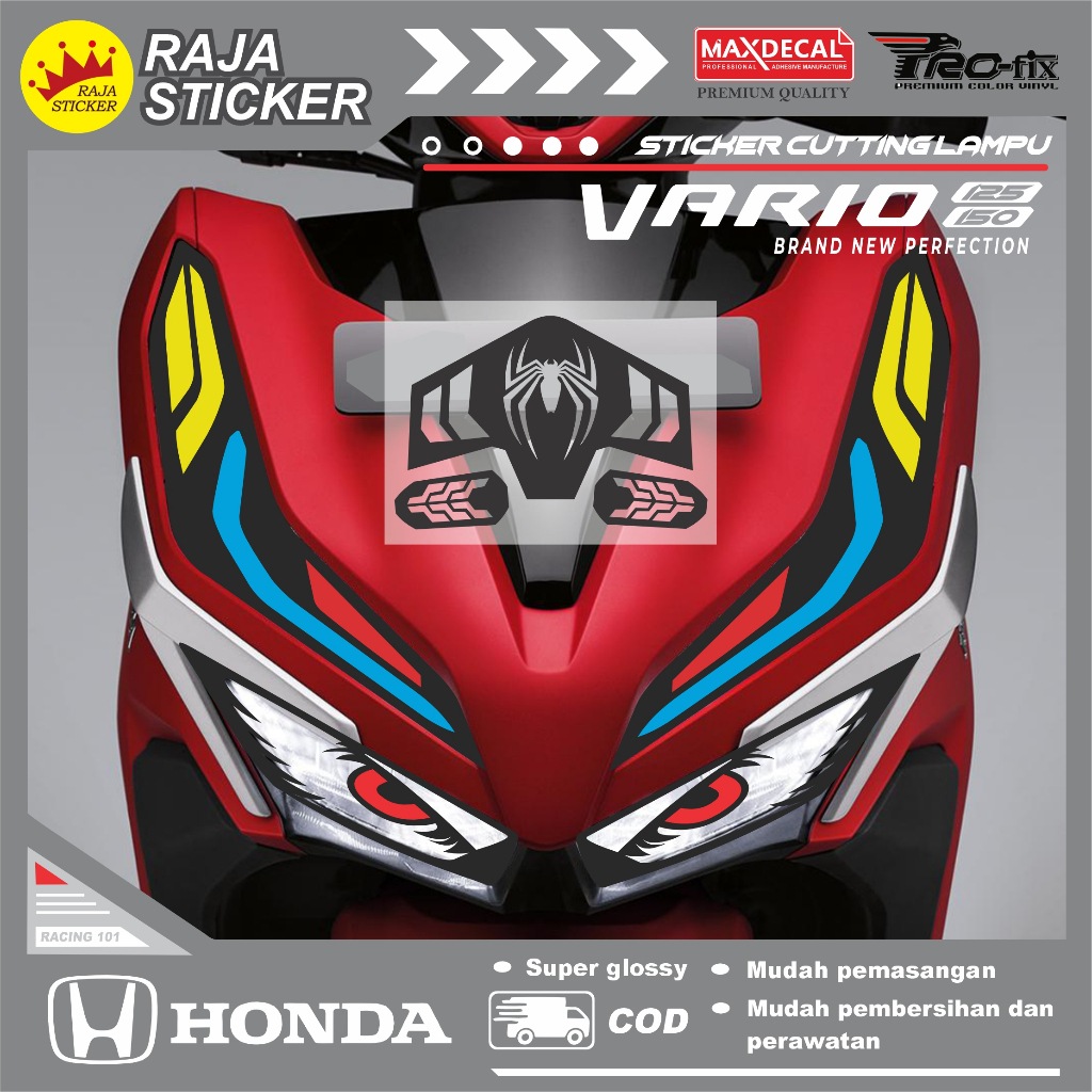 Jual Stiker Lampu Vario 125 Shopee Indonesia