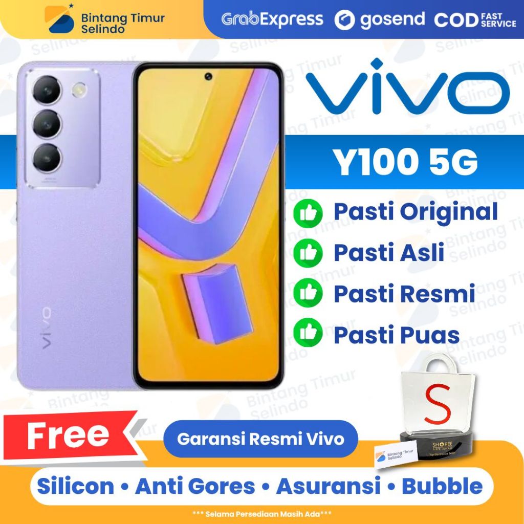 Jual Vivo Y G G Gb Gb Gb Gb Garansi Resmi Vivo