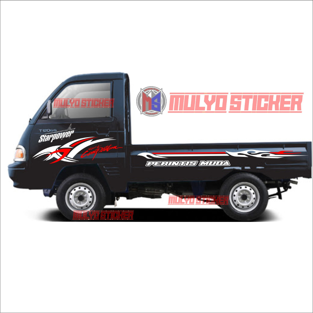 Jual Stiker Mobil Pickup Carry Futura Stiker Pickup Tss Indonesia