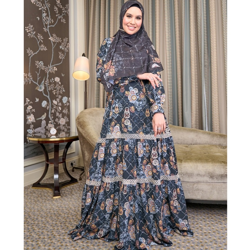 Jual Mandjha Valeriya Dress Ivan Gunawan Pakaian Muslim Light Of