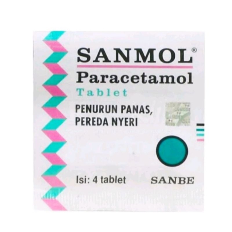 Jual SANMOL 500MG 1 STRIP ISI 4 TABLET Shopee Indonesia