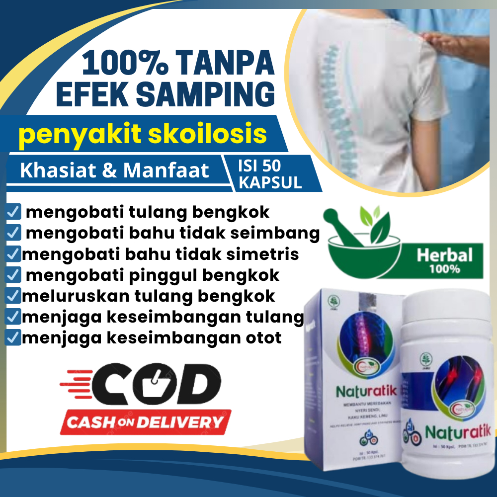 Jual Obat Tulang Bengkok Paling Ampuh Skoliosis Meluruskan Tulang