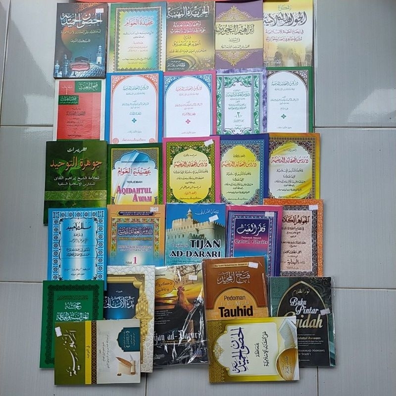 Jual Buku Bacaan Kitab Kategori Tauhid Terjemah Indo Jawa Pegon