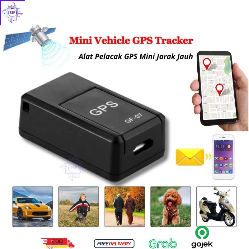 Jual GPS Mobil Motor Sepeda Mini GPS Tracker GSM Recording Voice