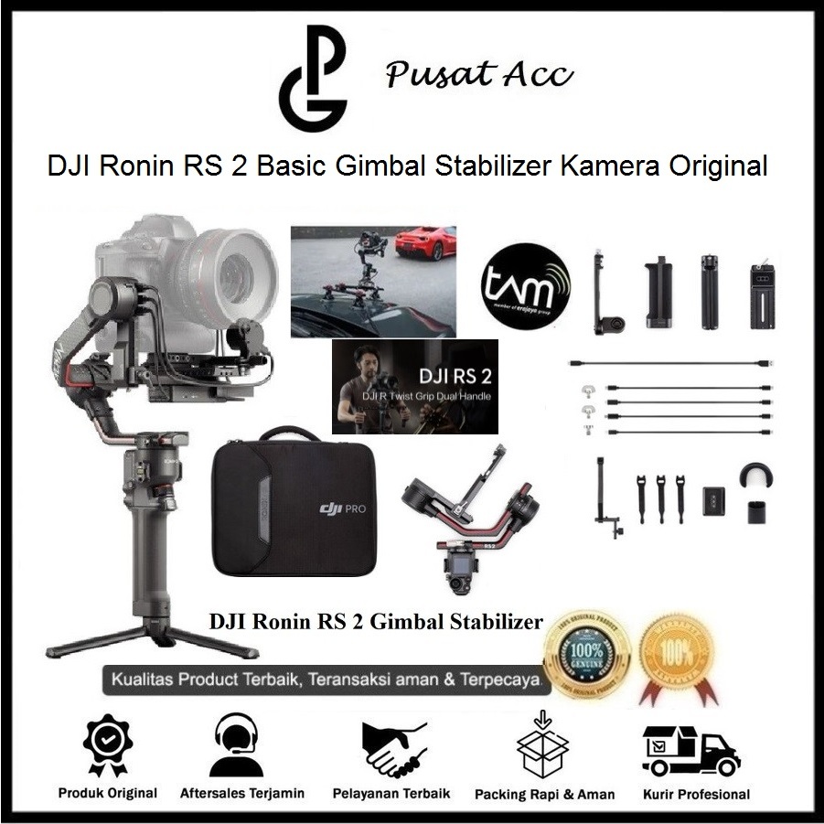 Jual Dji Ronin Rs Basic Gimbal Stabilizer Kamera Original Ronin Rs