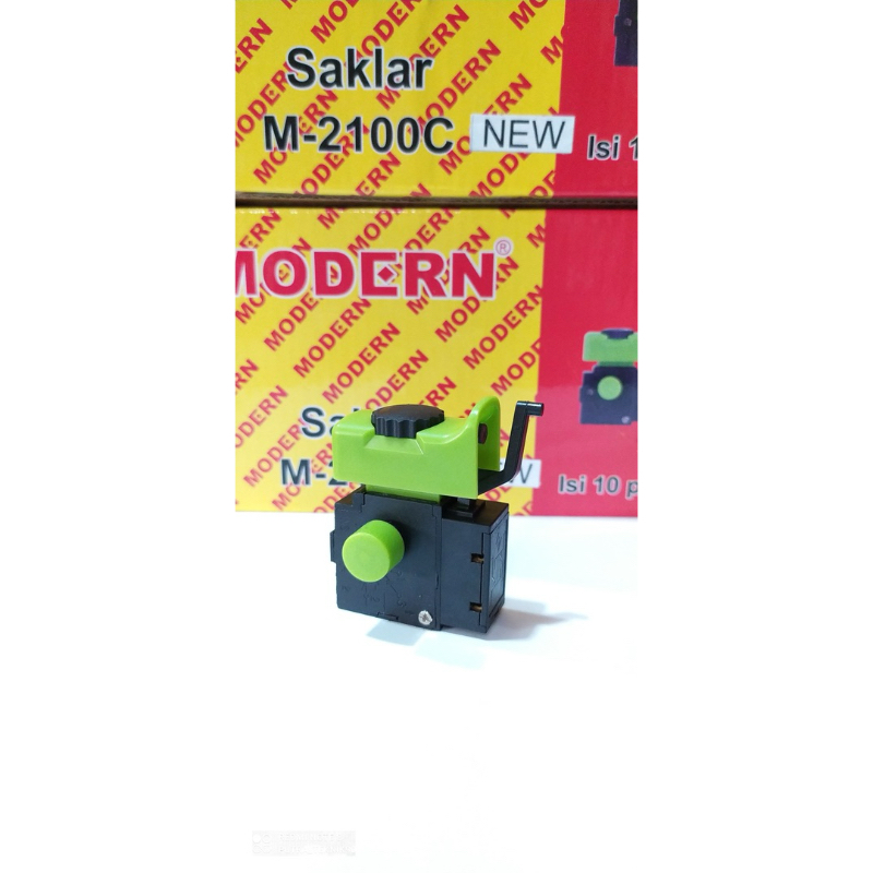 Jual Switch Saklar Bor Modern M2100C NEW Sakelar Bor Modern M 2100C