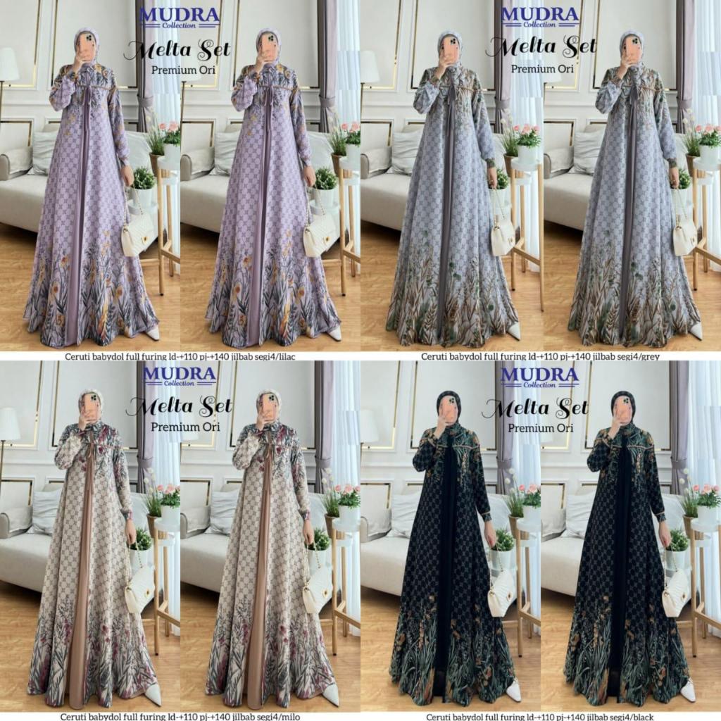 Jual Pakaian Wanita Melta Set Trend Fashion Hq From Mudra Shopee