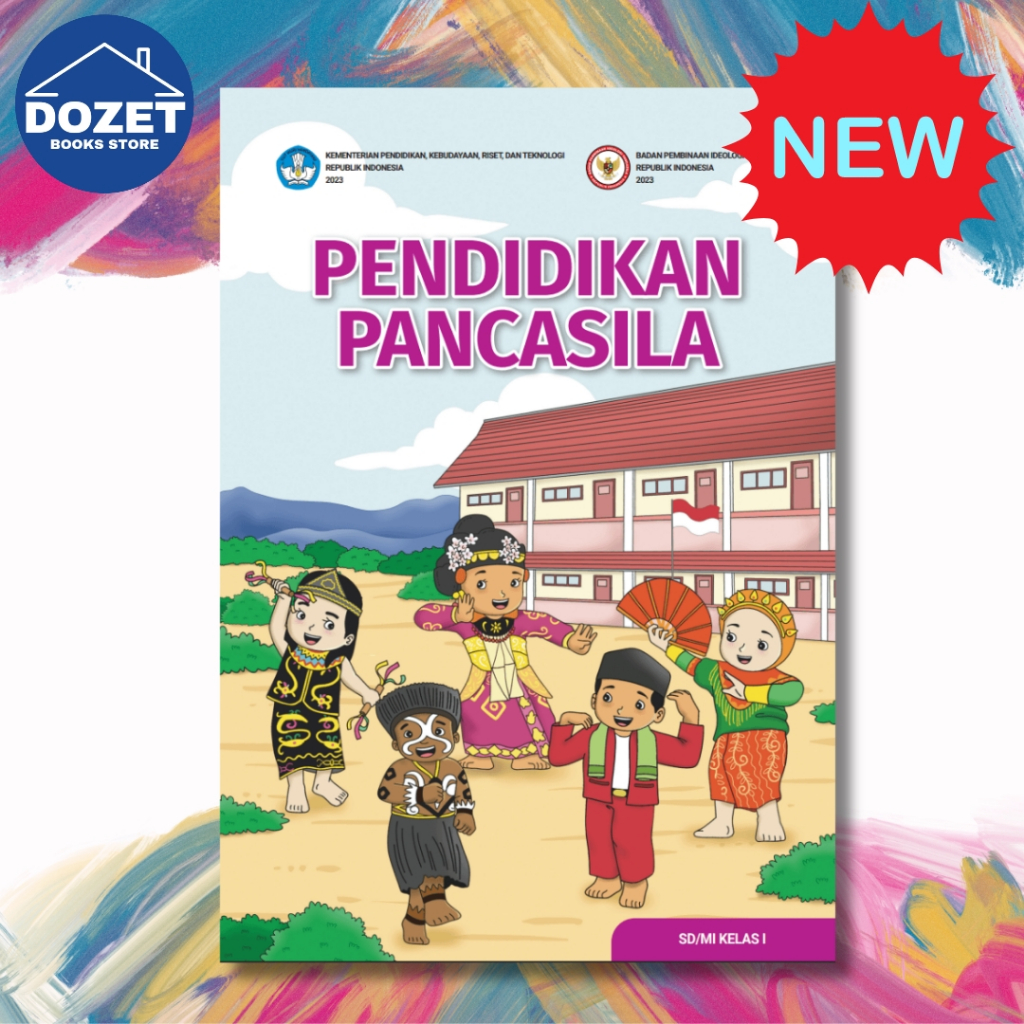 Jual Buku Paket Pendidikan Pancasila Kelas 1 SD MI Kurikulum Merdeka