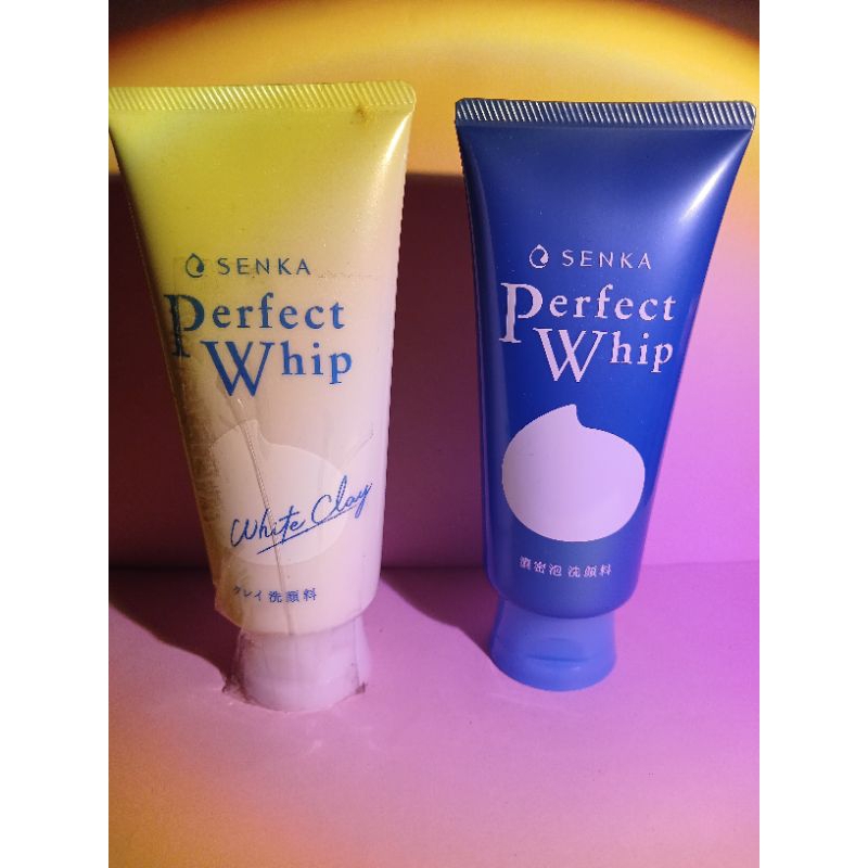 Jual SENKA Perfect Whip Facial Foam 120g Clay White Fresh Anti Shine