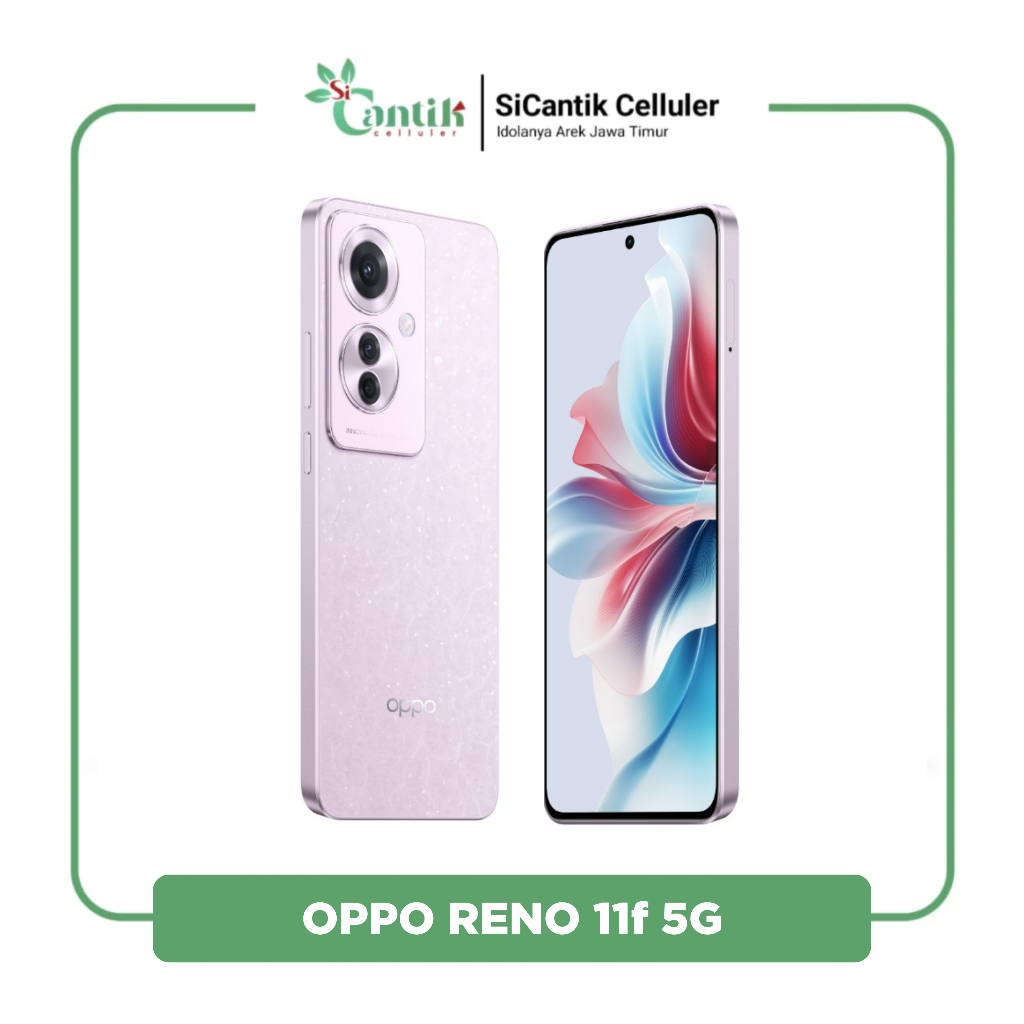 Jual OPPO Reno11 F 5G 8GB 256GB 64MP Ultra Clear Triple Camera 67W