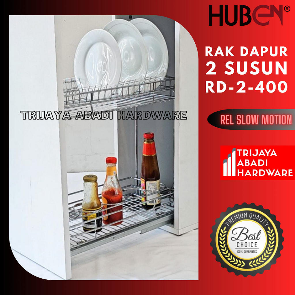 Jual Rak Dapur Susun Cm Piring Botol Rak Huben Kabinet Bawah