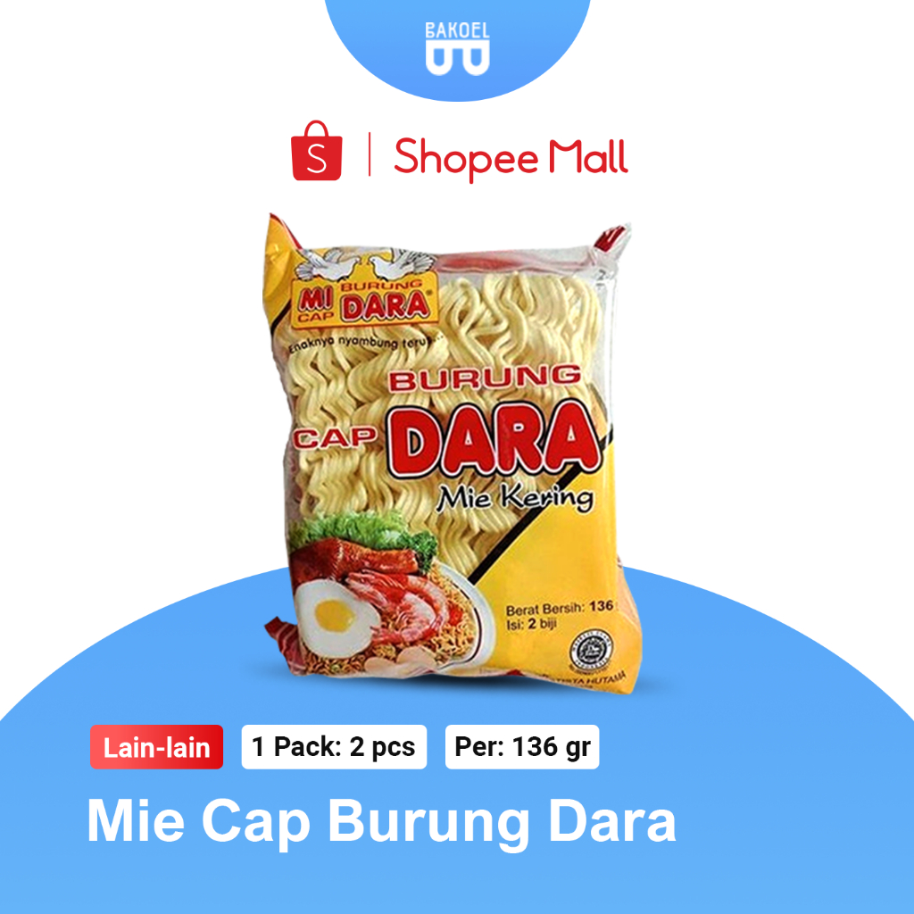 Jual Mie Kering Gandum Cap Burung Dara Shopee Indonesia