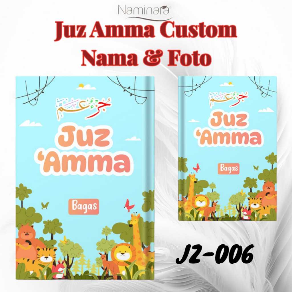 Jual Naminara Juz Amma Tajwid Warna 7 In 1 JZ 006 Gratis Custom Nama