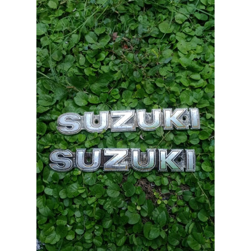 Jual Emblem Tangki Suzuki A100 Econos TRS Original Second Shopee