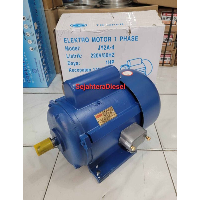 Jual Dinamo Elektromotor Serbaguna 1HP 220Volt MODERN JY2A 4 1HP