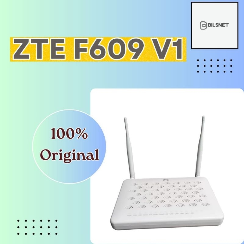 Jual ZTE F609 V1 GPON ONT ZTE Shopee Indonesia