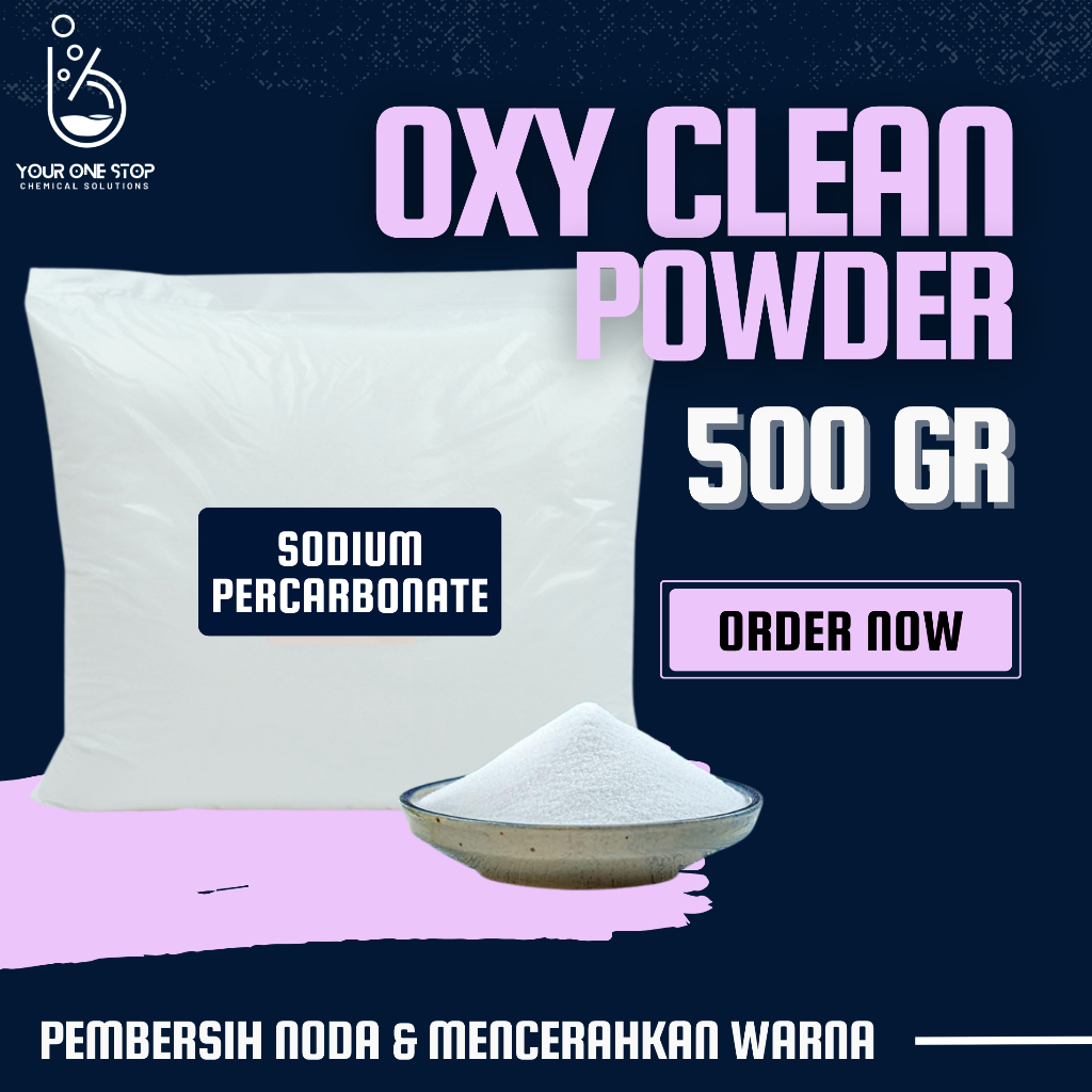 Jual Sodium Percarbonat Gram Oxy Clean Pemutih Noda Membandel