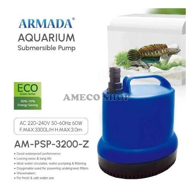 Jual Armada Am Psp Z Water Pump Pompa Air Celup Kolam Aquarium