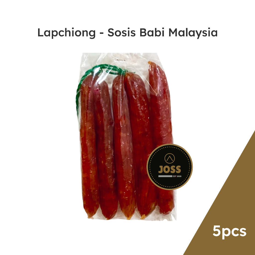 Jual Lapciong Lapchiong Sosis Babi Malaysia Empuk 5pcs 250gram EXP