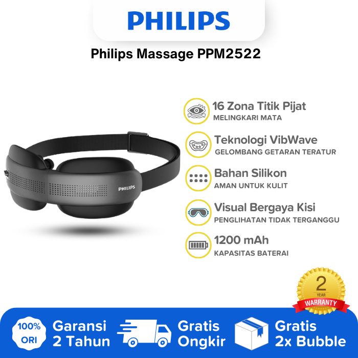 Jual Alat Pijat Mata Philips Eye Massager Ppm Phillips Electric