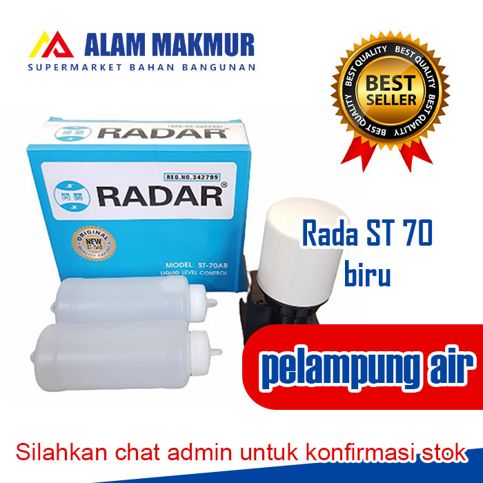 Jual Radar Biru St Ab Pelampung Air Otomatis Toren Tangki Penguin