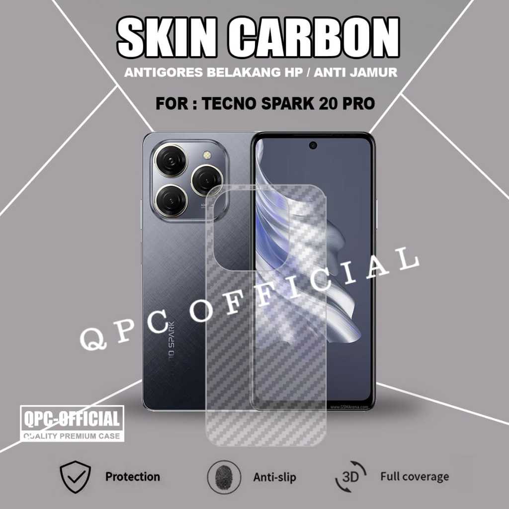 Jual Skin Carbon Tecno Spark 20 Pro Tecno Phantom V Flip Tecno Spark 20